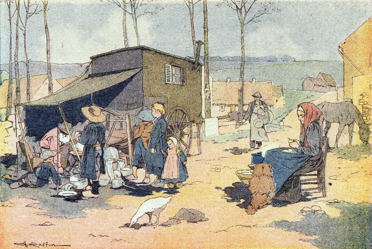 Le rétameur, dans Imagier de l