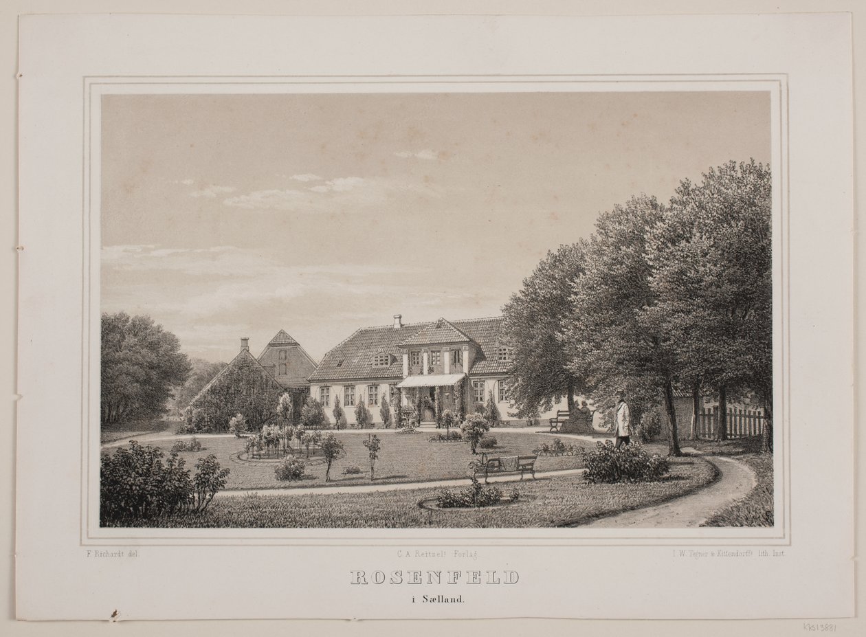 Rosenfeld en Seeland - Ferdinand Richardt
