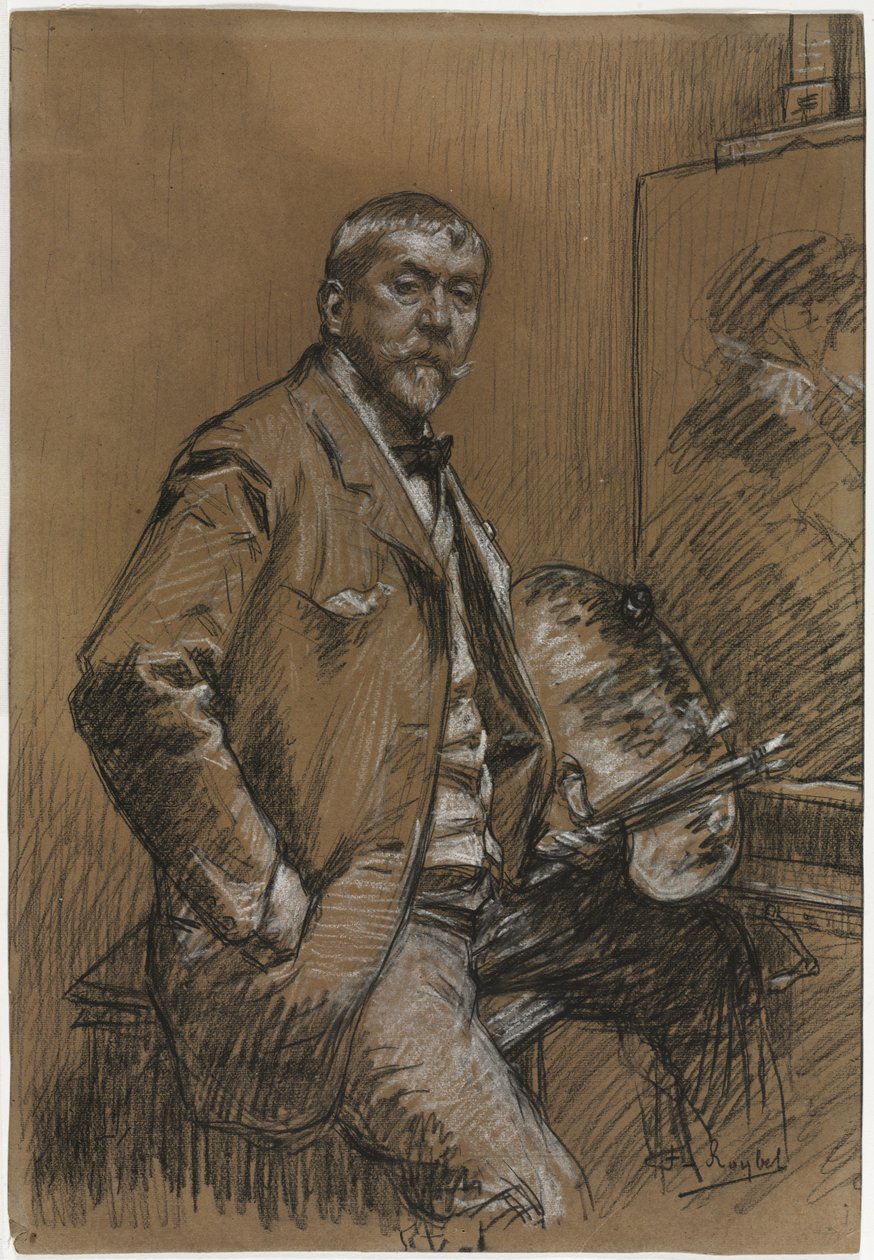 Autoportrait, 1800s-1900s - Ferdinand Roybet