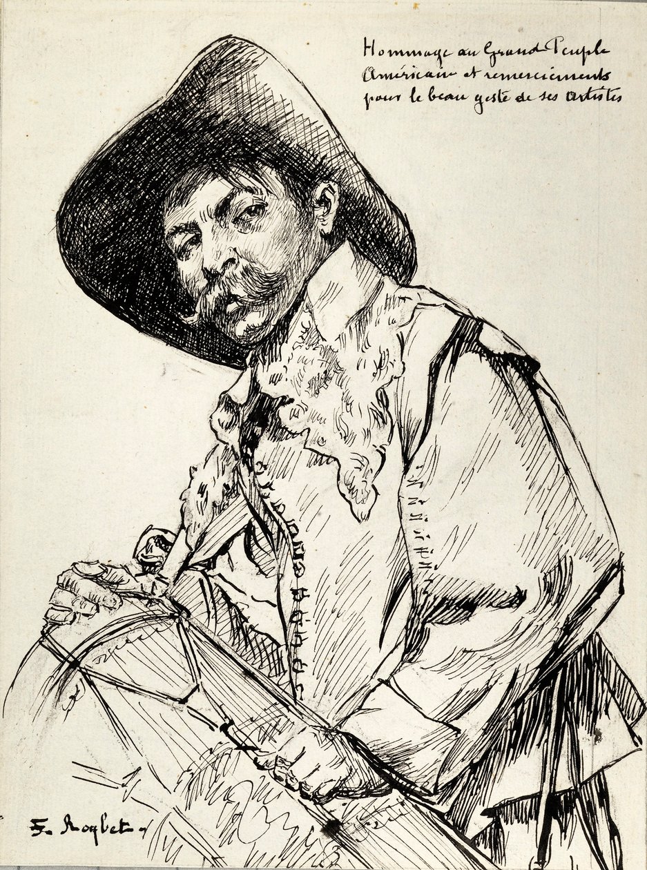 Le batteur - Ferdinand Roybet