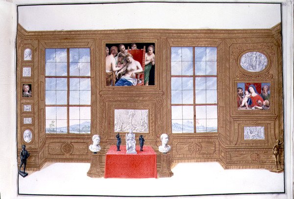 Livre II f.53 Inventaire peint de la collection de Charles VI dans la Stallburg, Vienne, 1720-30 - Ferdinand Storffer or Astorffer