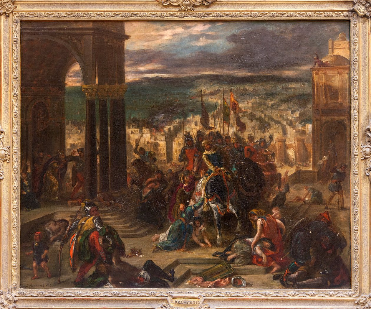 Prise de Constantinople par les Croisés - Ferdinand Victor Eugene Delacroix