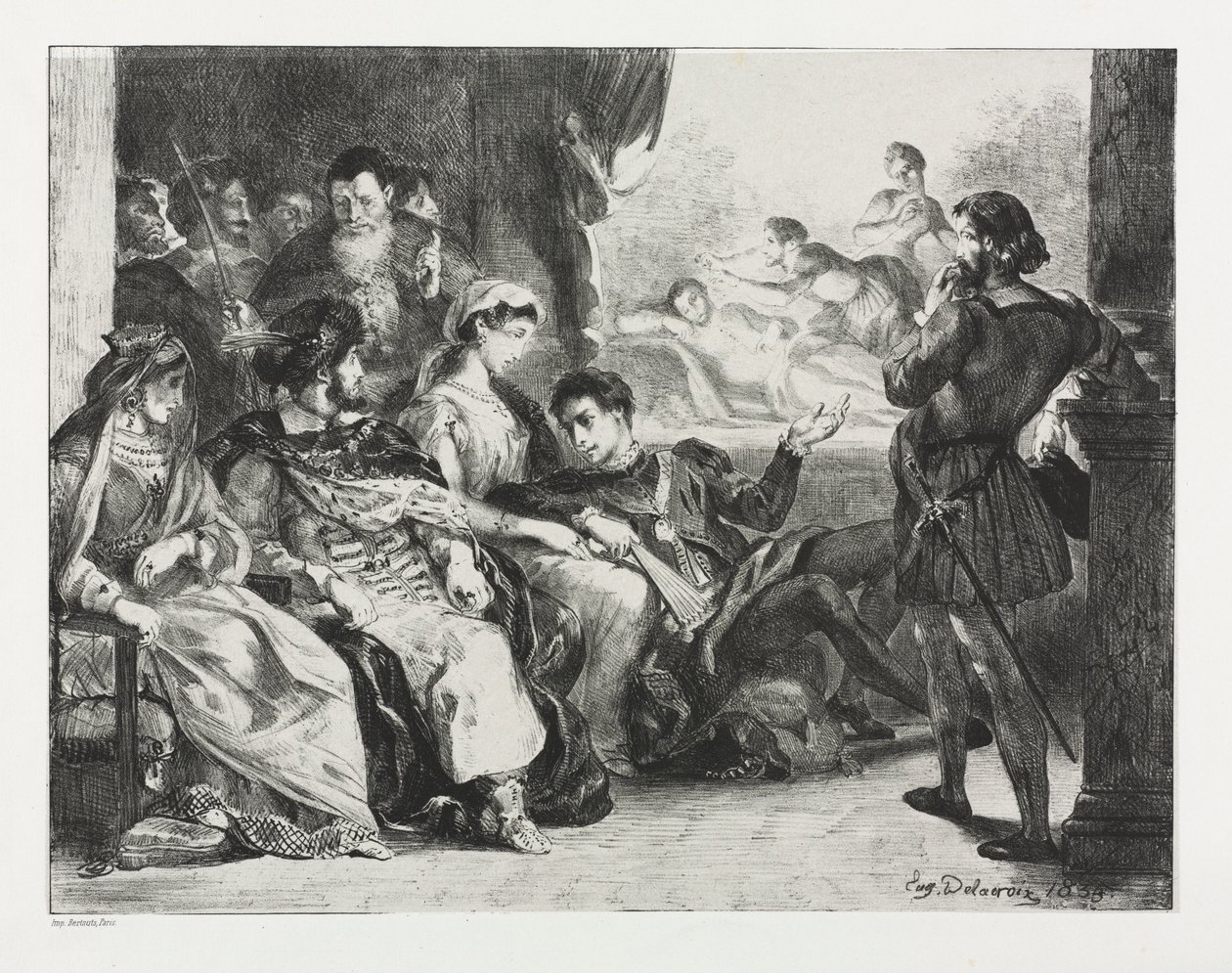 Hamlet : Hamlet commande aux acteurs de jouer une scène de l