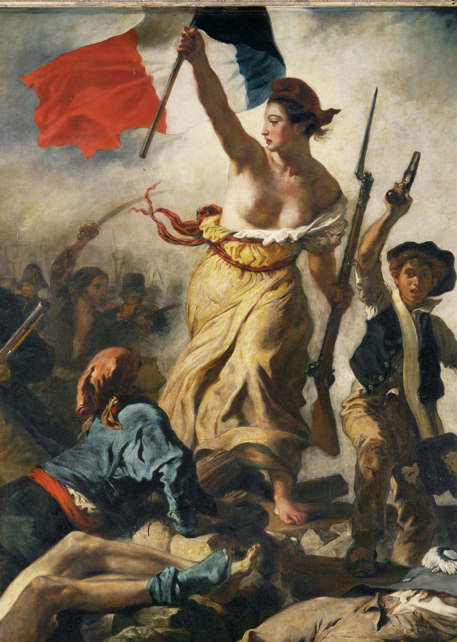 28 juillet 1830 ; La liberté guide le peuple ... - Ferdinand Victor Eugene Delacroix