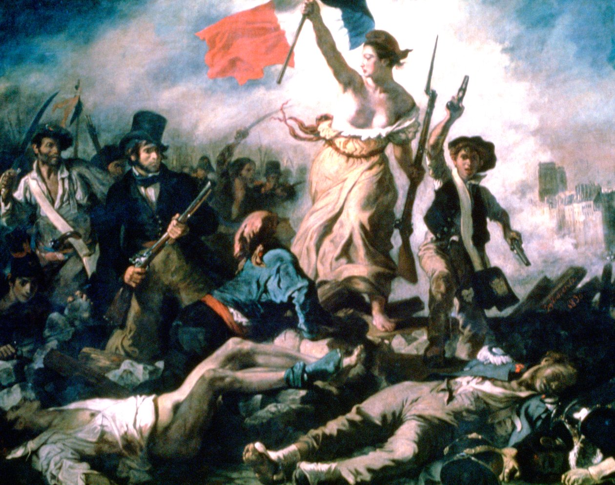La Liberté guidant le peuple, 1830 - Ferdinand Victor Eugene Delacroix