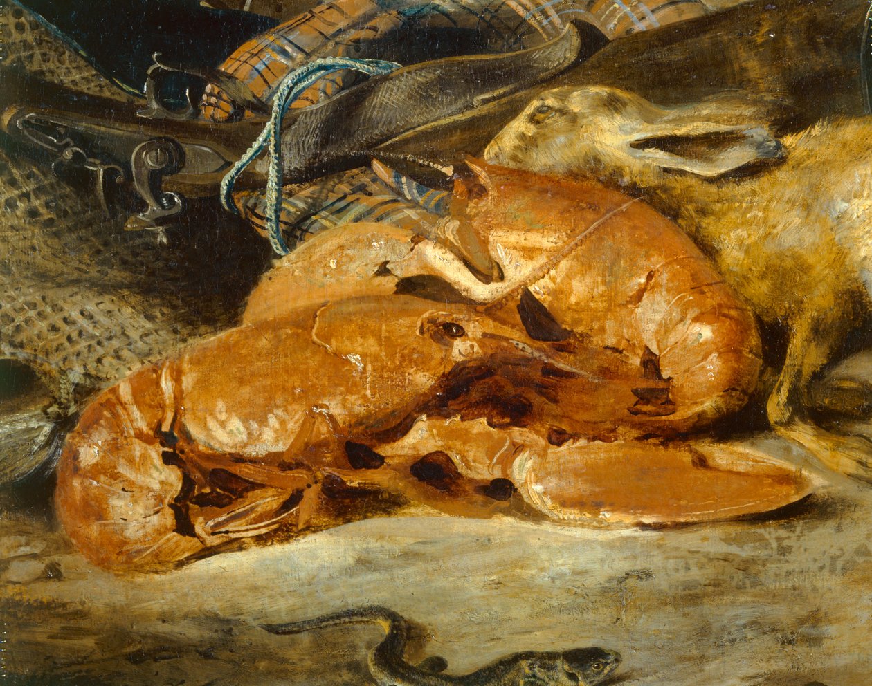 Nature morte au homard - Nature morte au homard ... - Ferdinand Victor Eugene Delacroix