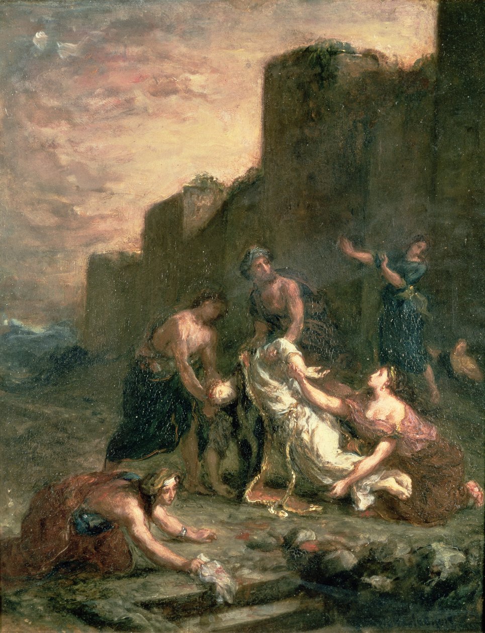 Le Martyre de Saint Étienne, 1860 - Ferdinand Victor Eugene Delacroix