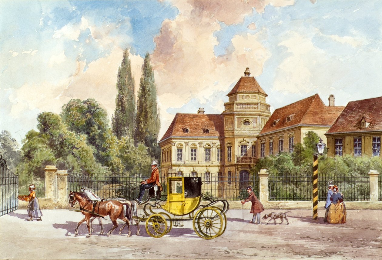 Au palais Althan-Puthon à Vienne - Ferdinand Weckbrodt