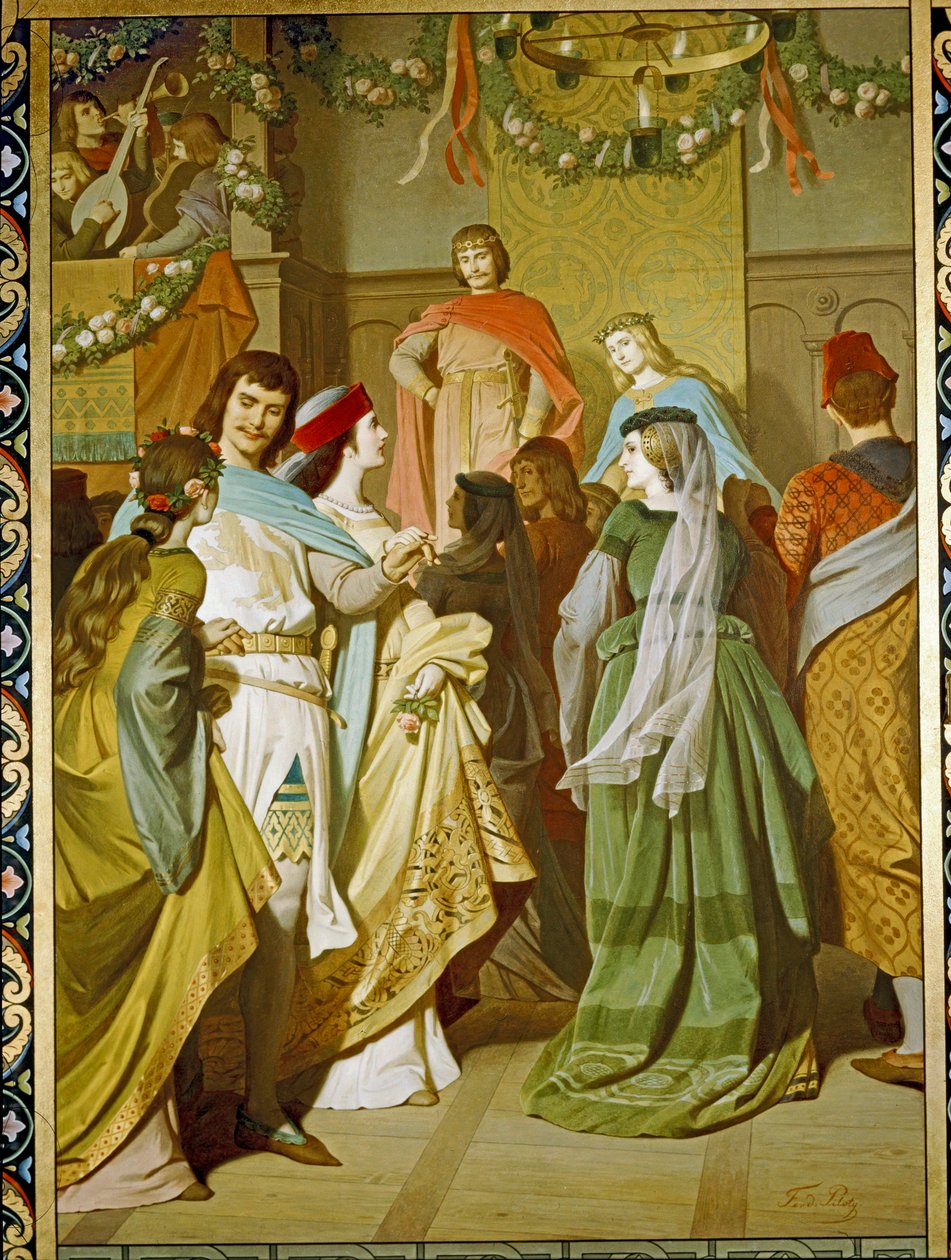 La vie de cour au château du Saint Graal ... - Ferdinand the Elder Piloty