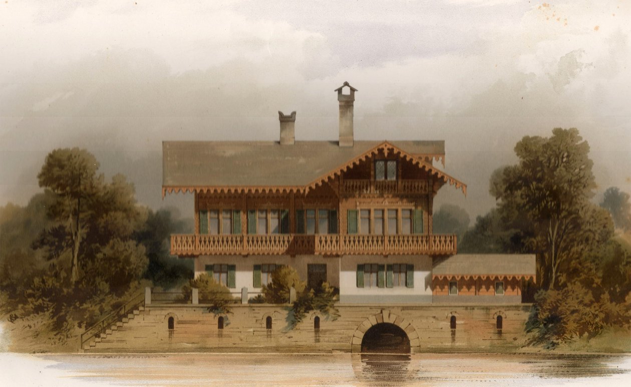 German : Schweizerhaus 1 am Park Klein-Glienicke - Ferdinand von Arnim