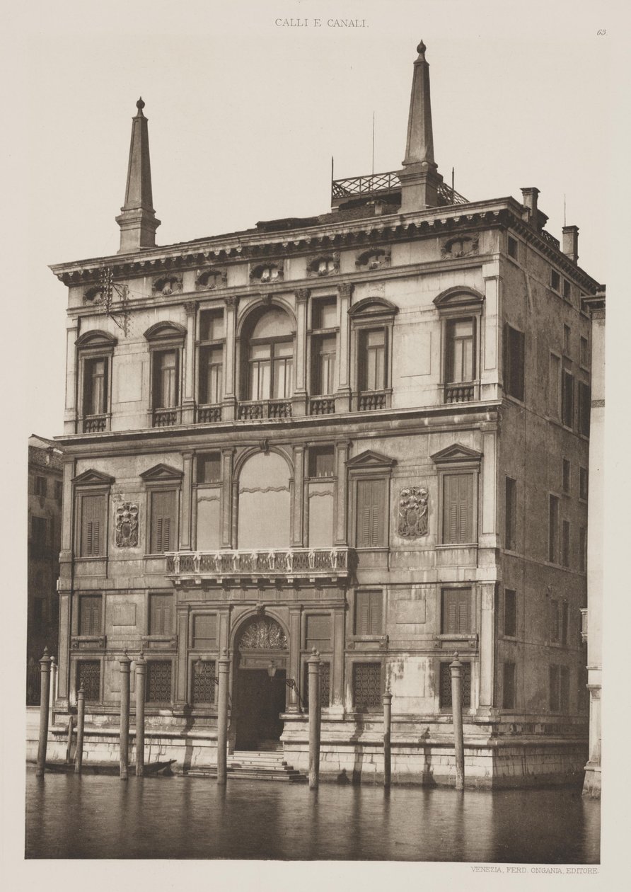 Palais Concina - Ferdinando Ongania