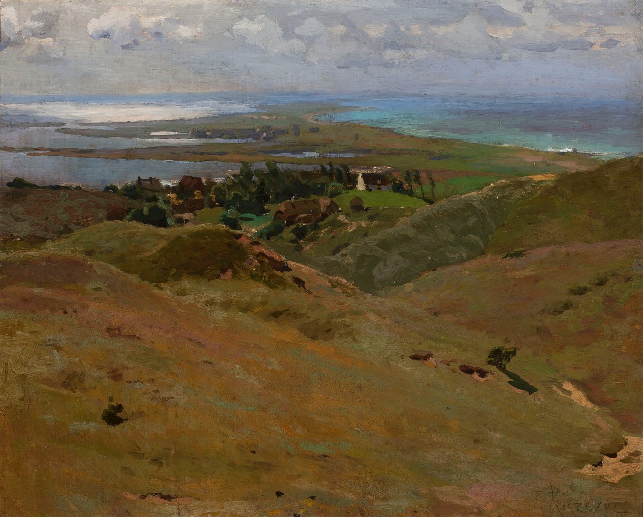 Paysage de Bornholm - Ferdynand Ruszczyc