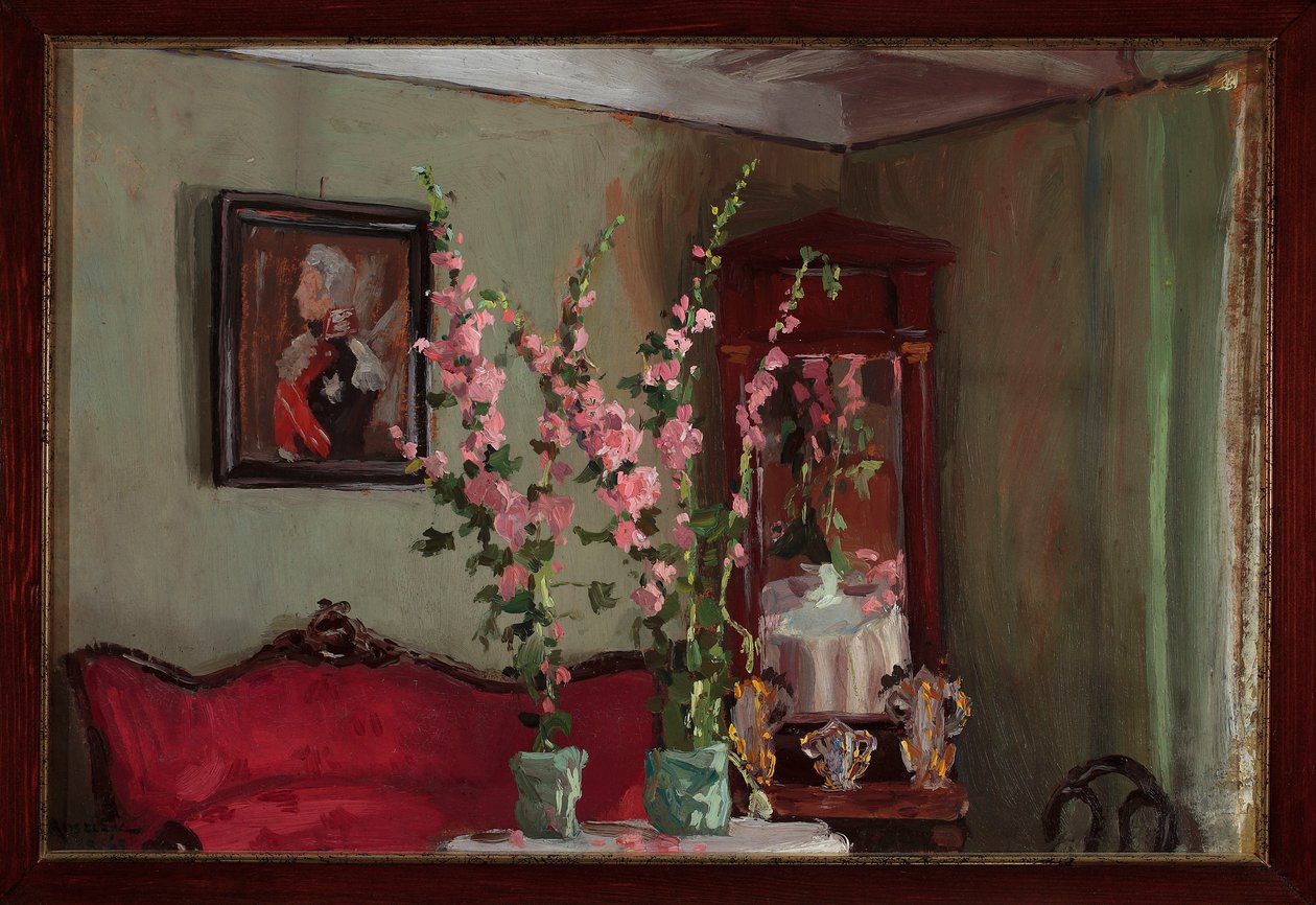 Intérieur du salon à Bohdanów - Malwy - Ferdynand Ruszczyc
