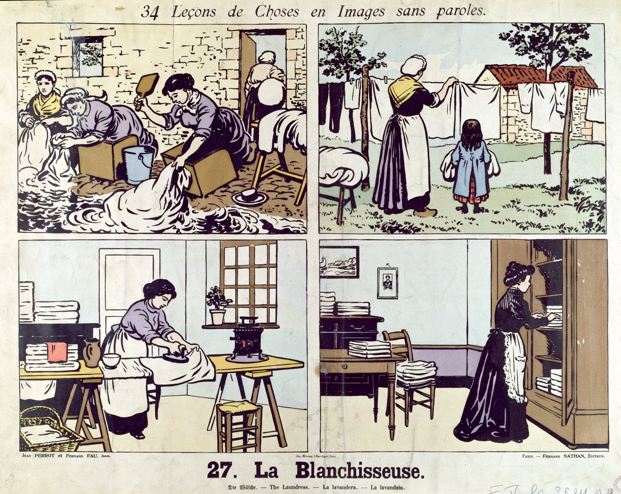 La Blanchisseuse, de 34 Leçons d