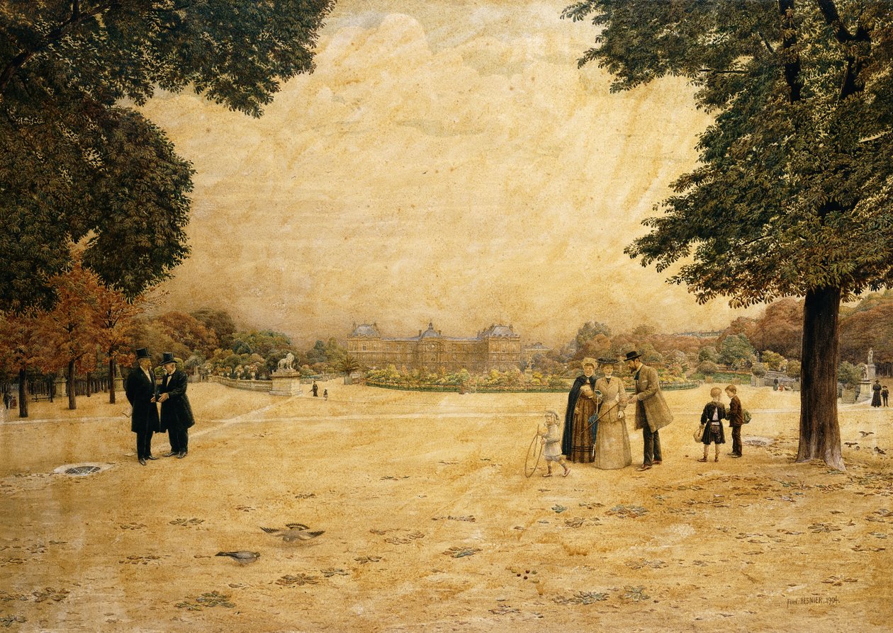 Jardin des Plantes, Paris, 1904 - Fernand Auguste Besnier