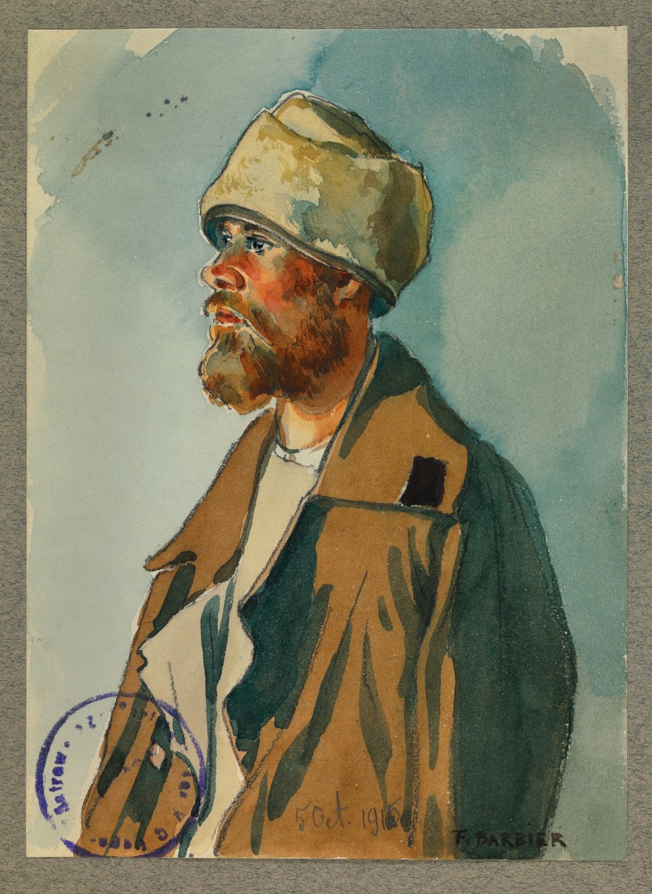 Prisonnier russe, Gustrow - Fernand Barbier