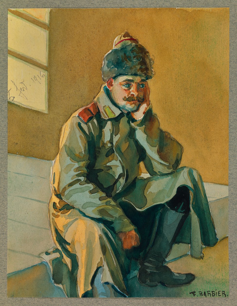 Prisonnier russe, Gustrow - Fernand Barbier