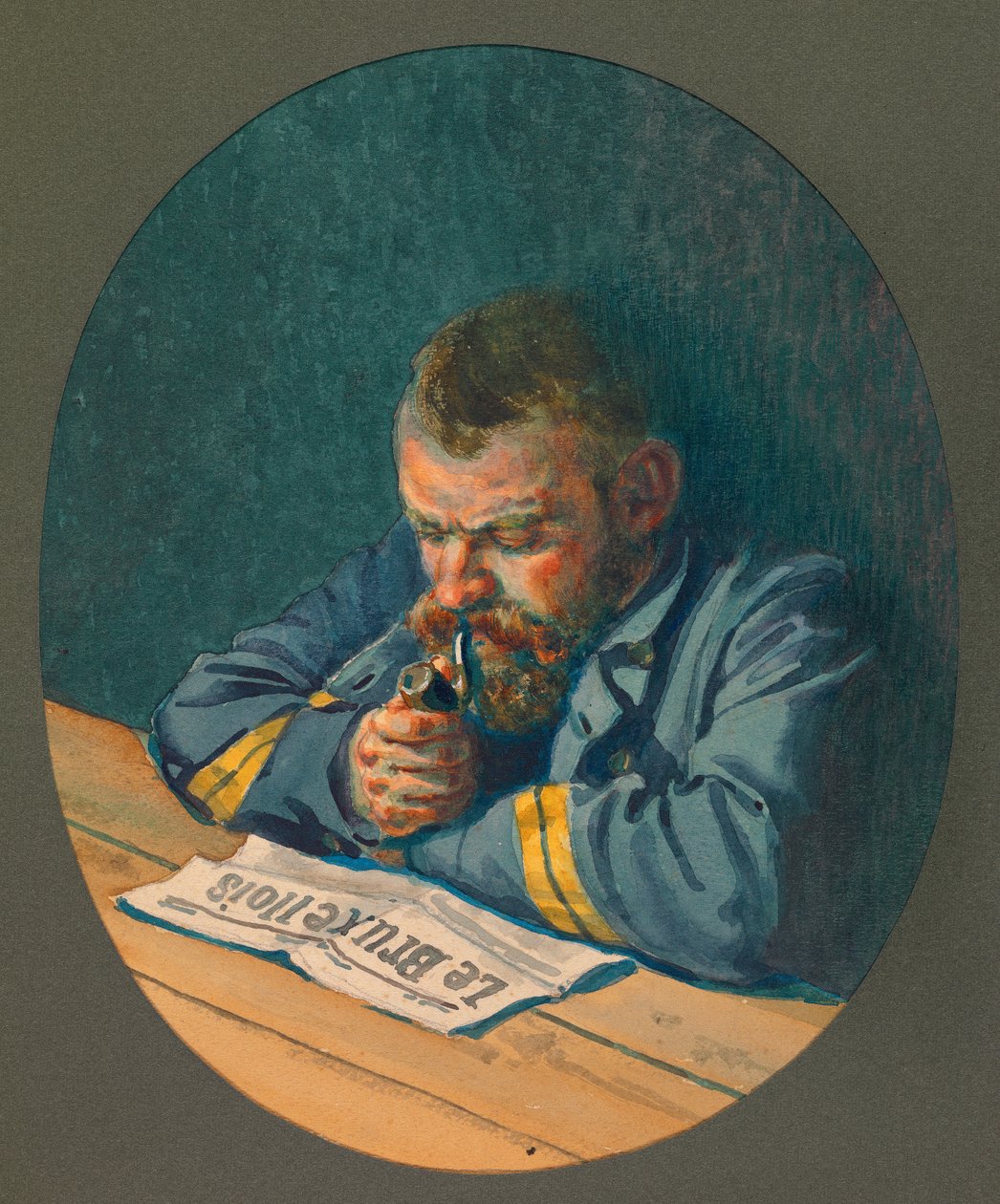 mon ami Liard, la lecture des Bruxellois à Gustrow - Fernand Barbier