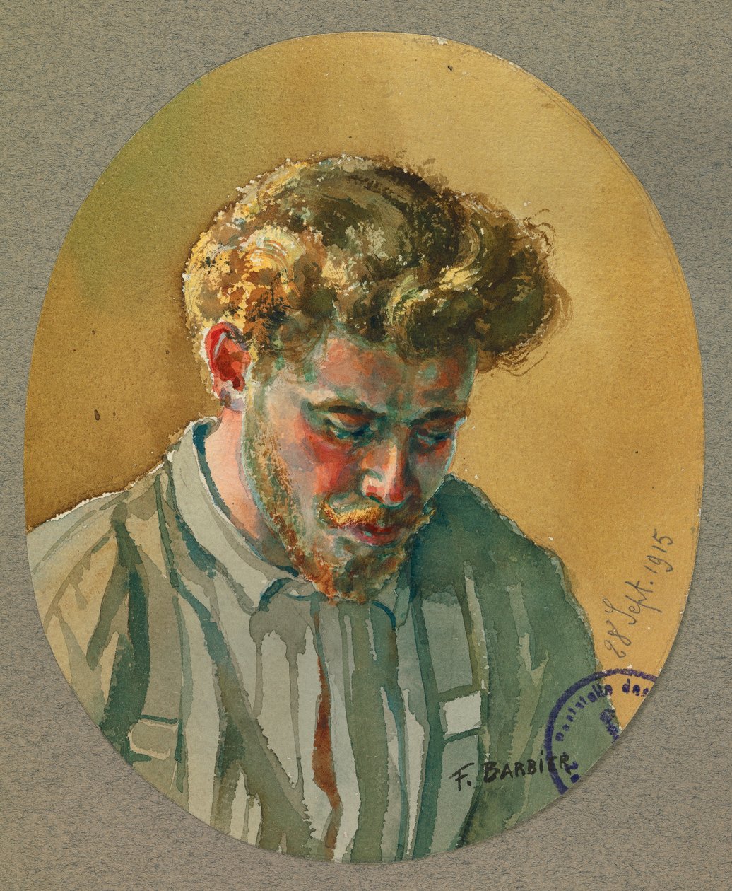 le prisonnier Delaborde, un ami du camp de Gustrow - Fernand Barbier
