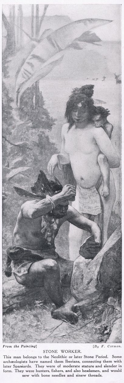 Ouvrier de la pierre, illustration de 
