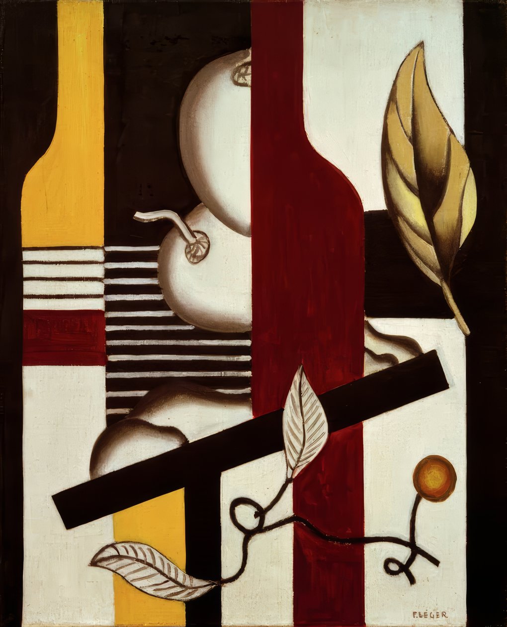 Feuilles et fruits - Fernand Leger