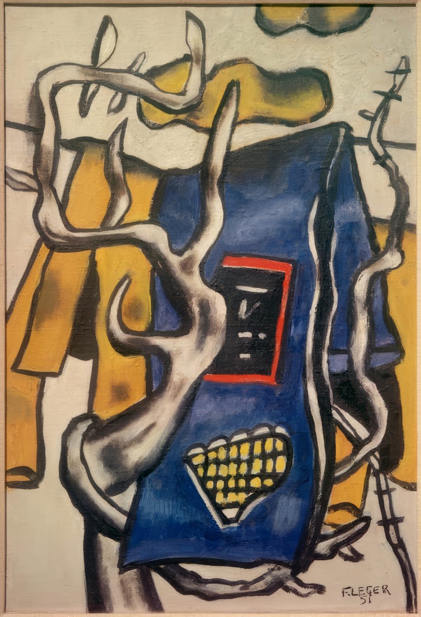 Ciel bleu dans le paysage - Fernand Leger