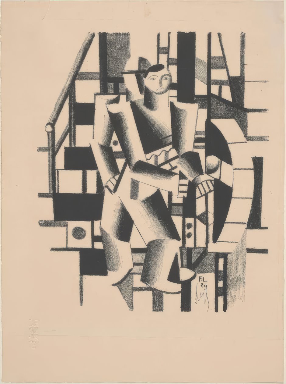 Composition avec deux personnes - Fernand Leger