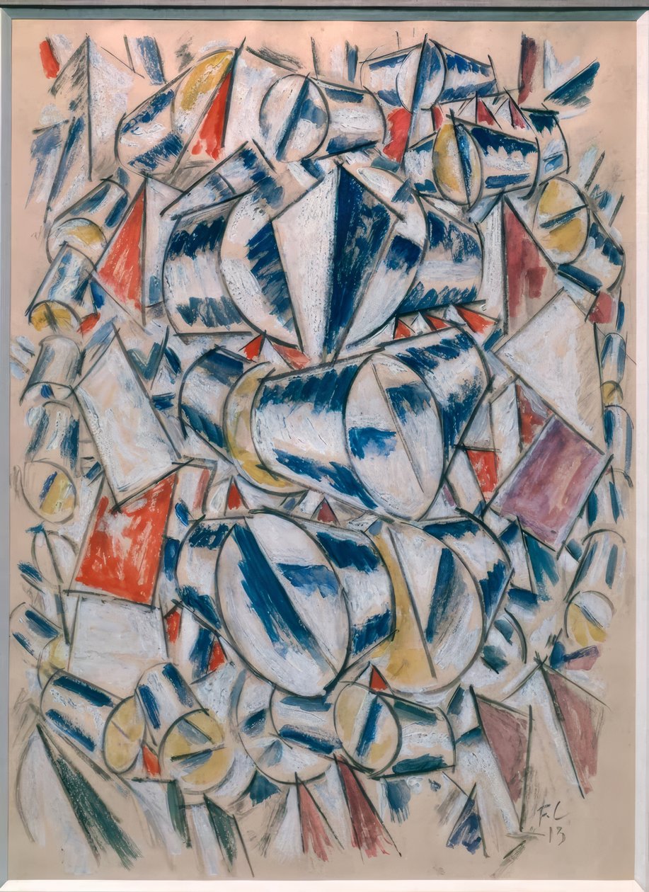 "Contraste de formes" (Formenkontrast) - Fernand Leger
