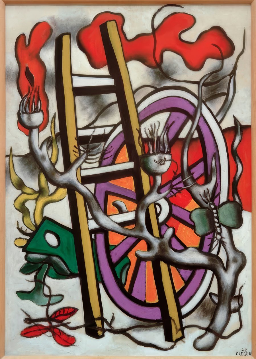 Le papillon sur la roue - Fernand Leger