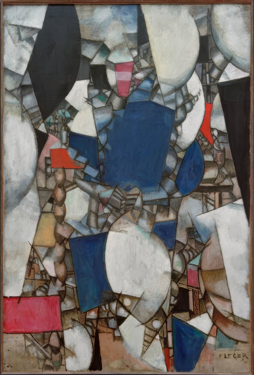 La femme en bleu - Fernand Leger
