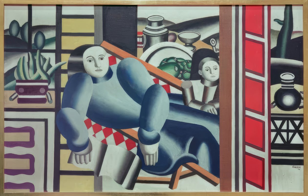 La lectrice (mère et enfant) - Fernand Leger