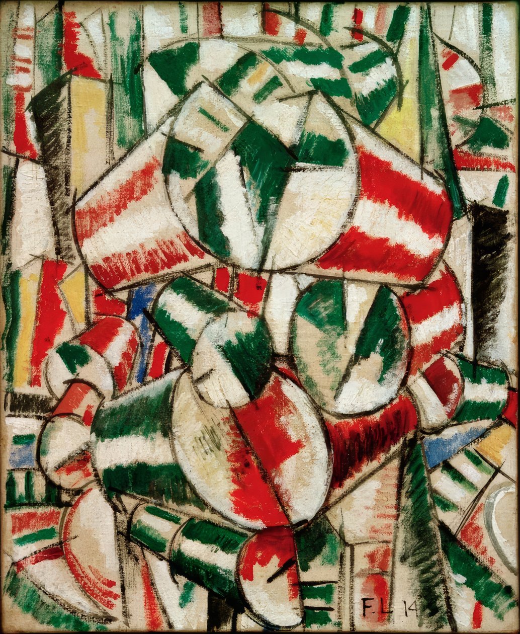 Contraste des formes - Fernand Leger