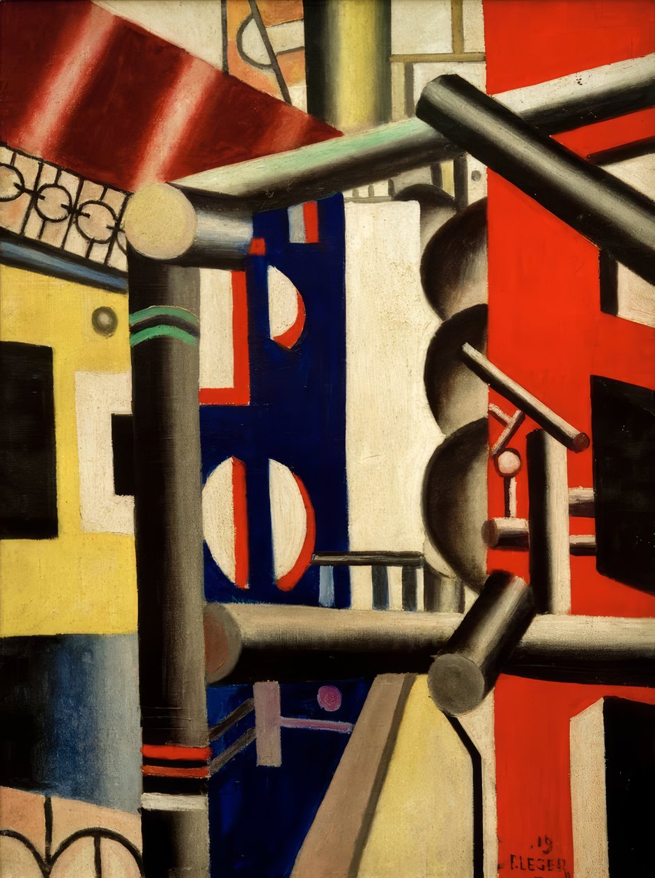 échafaudage - Fernand Leger