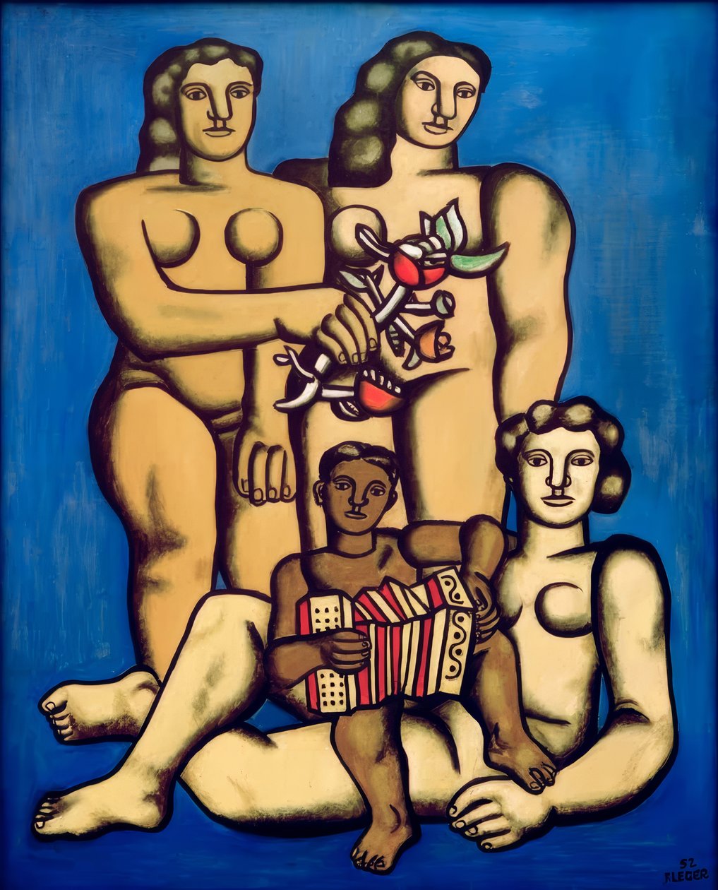 Composition avec trois sœurs - Fernand Leger