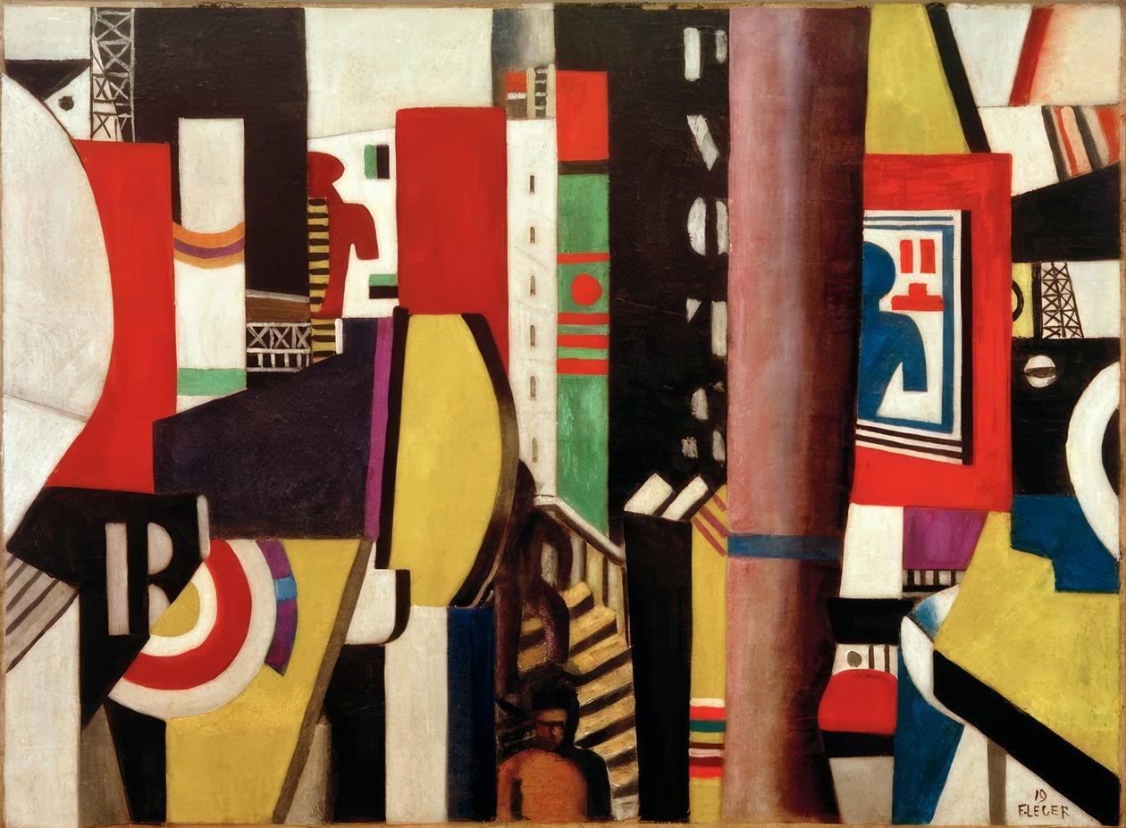 « La Ville » (ville) - Fernand Leger