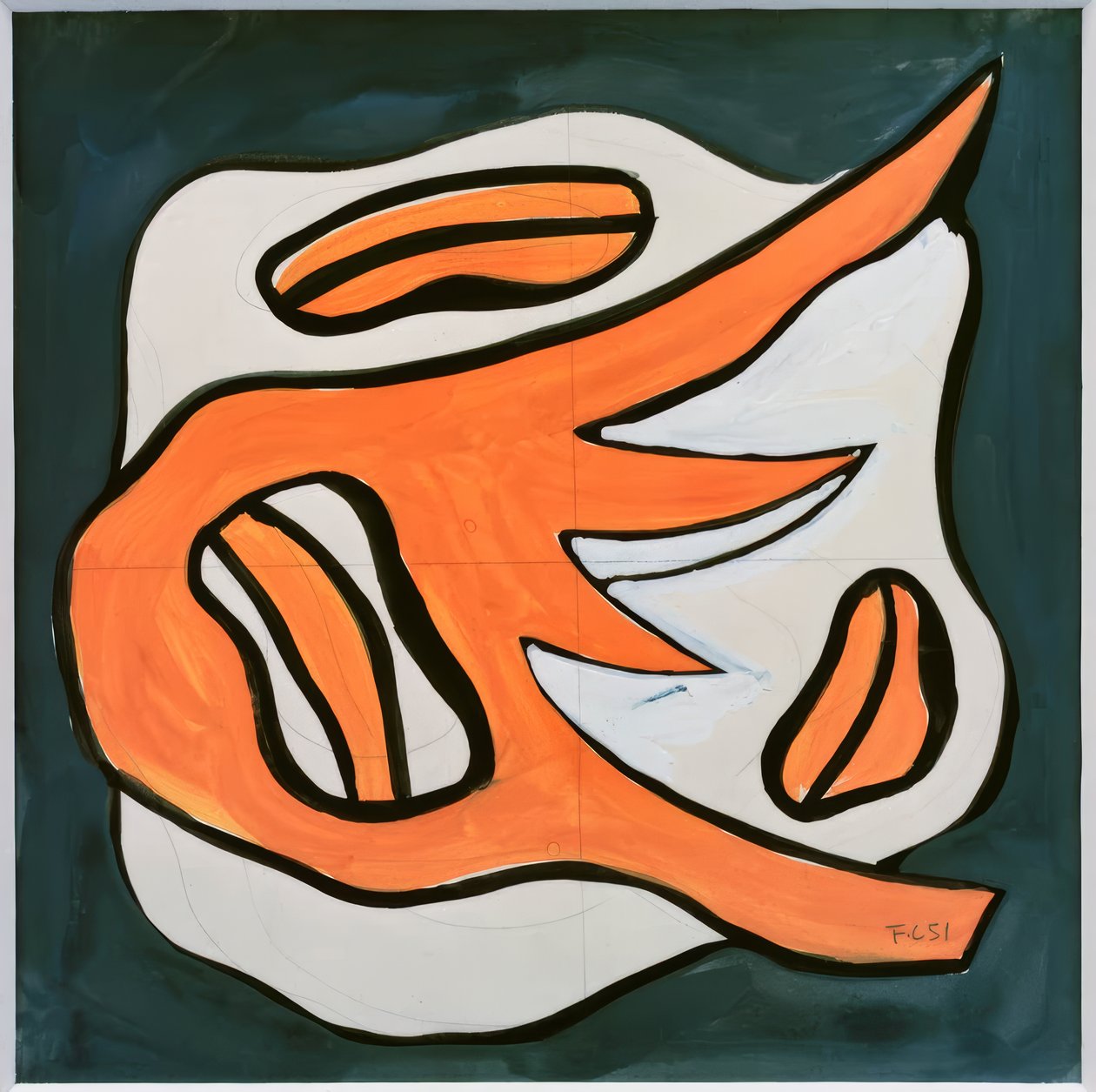 O. N. U. – étude - Fernand Leger