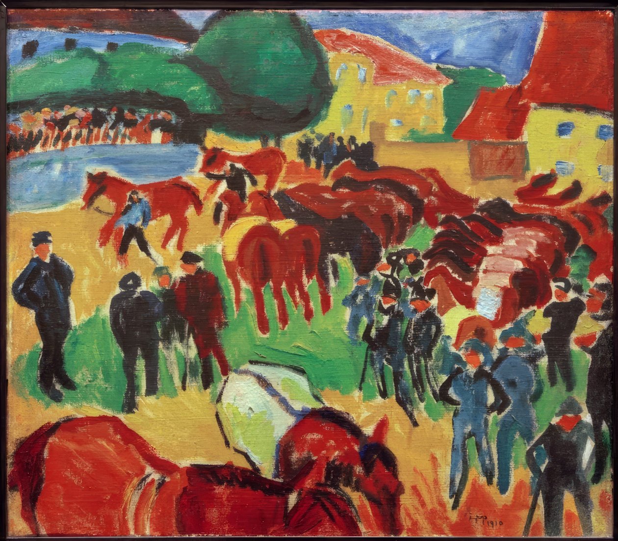 Marché aux chevaux à Moritzburg - Fernand Leger
