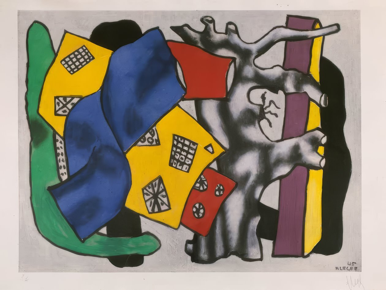« Racines grises » (Racines grises) - Fernand Leger