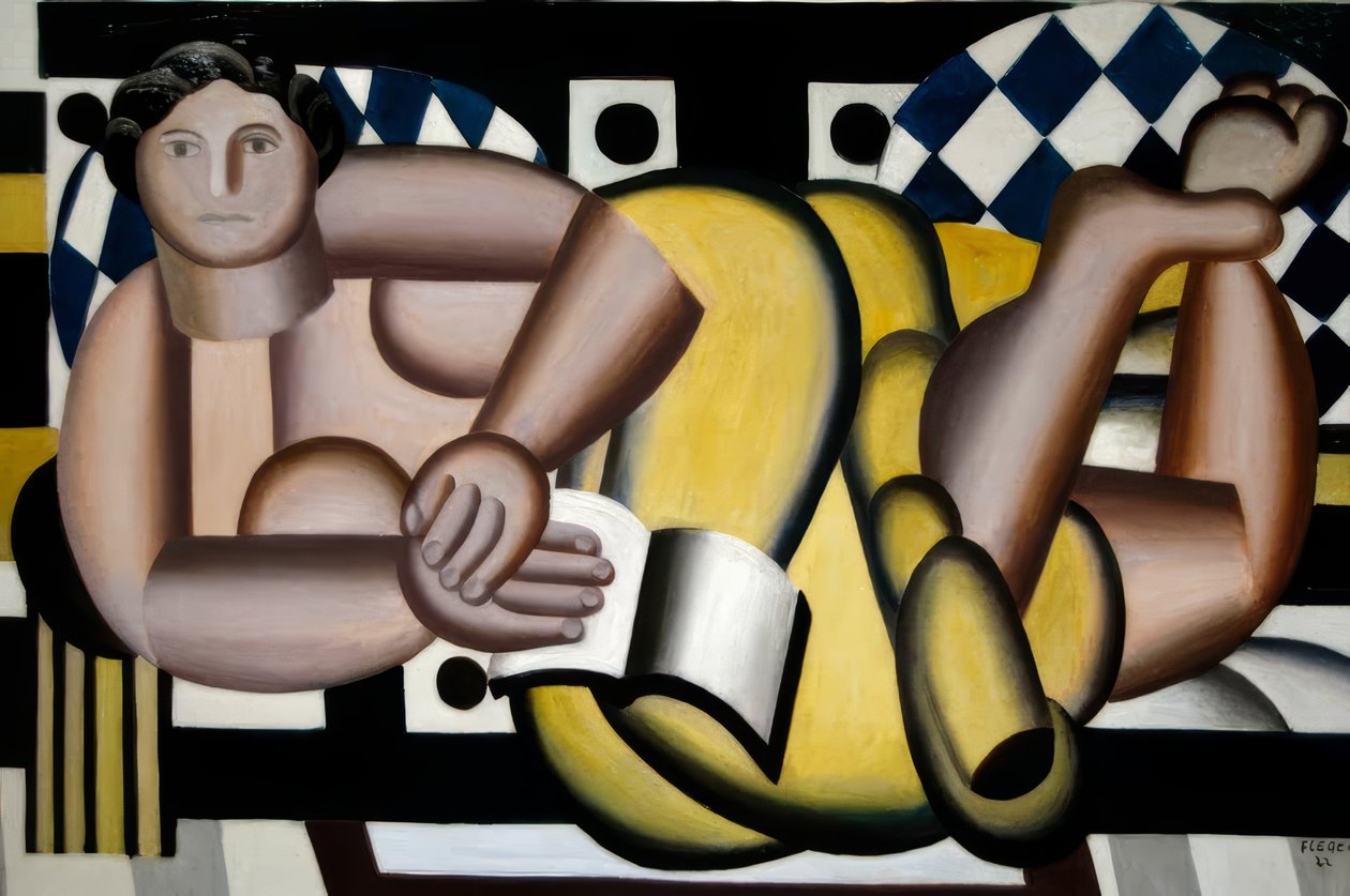 Liegende Frau von Fernand Leger
