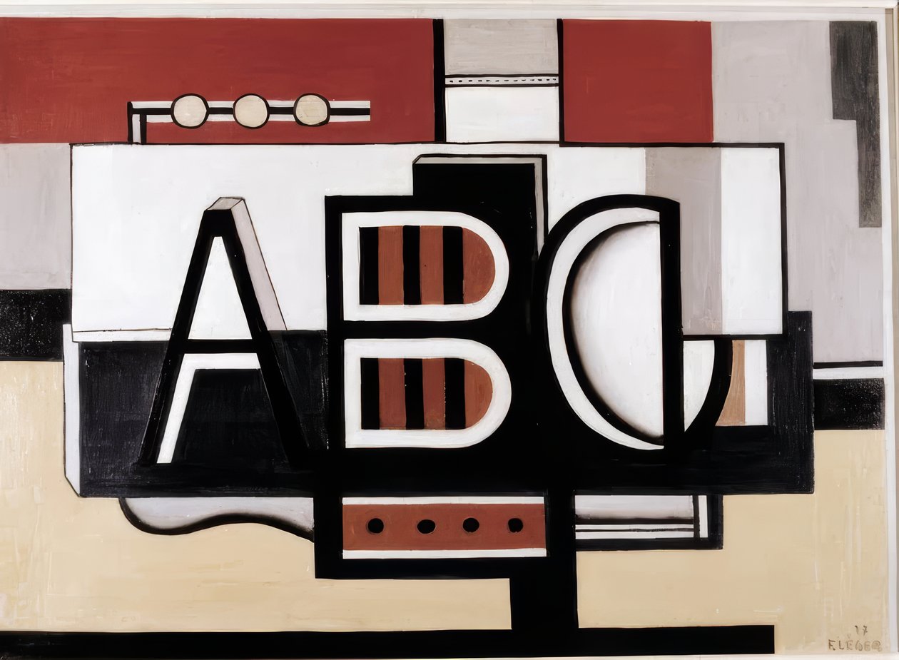 Nature morte Abc - Fernand Leger
