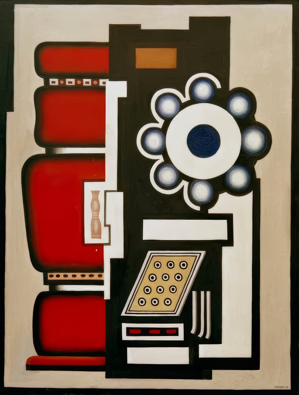 Nature morte, mouvement avec des boules - Fernand Leger