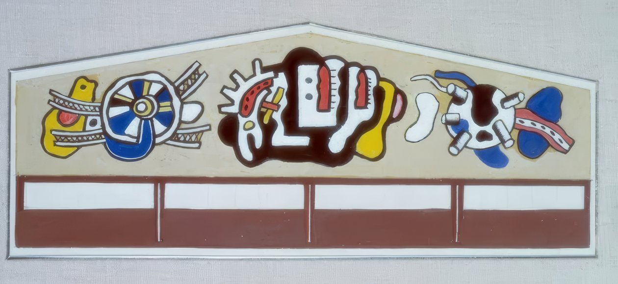 Étude pour la jetée French Line - Fernand Leger