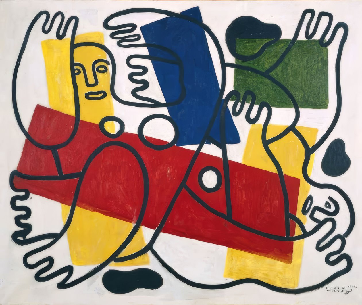 Les plongeurs - Fernand Leger