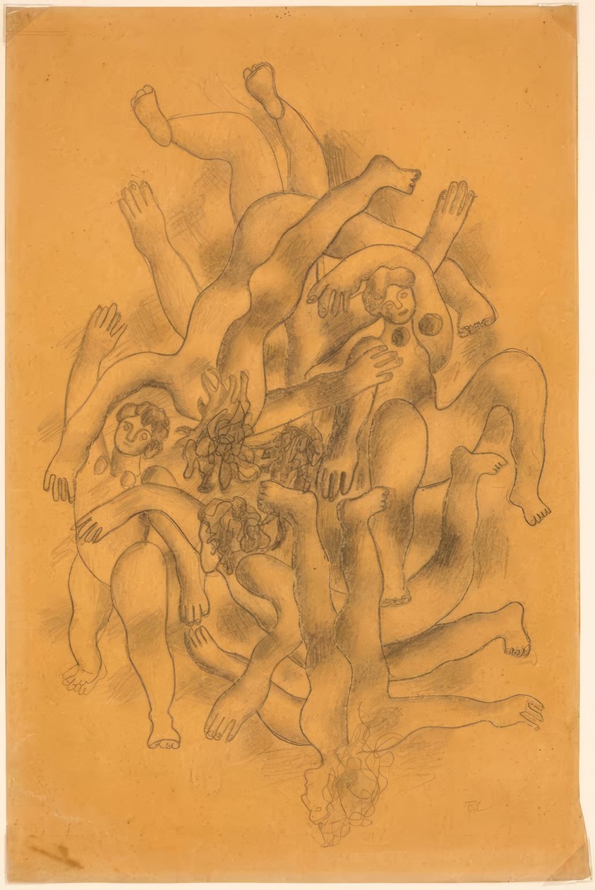 Les plongeurs - Fernand Leger