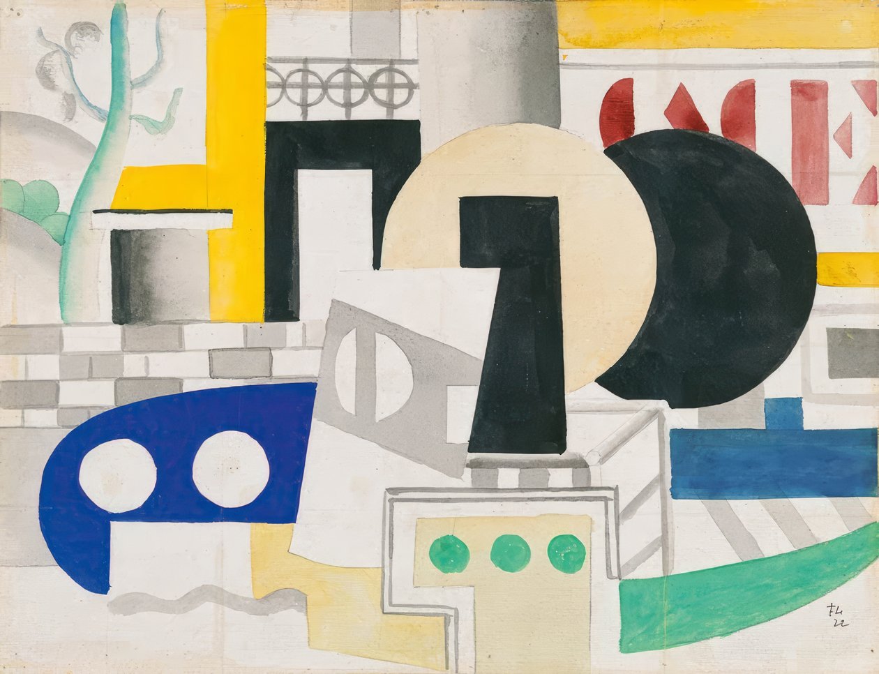 Le remorqueur - Fernand Leger