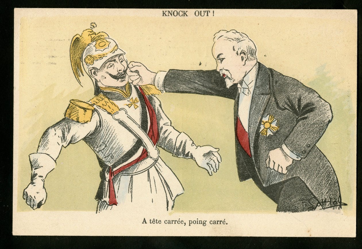 Carte postale satirique : - Fernand Louis Gottlob