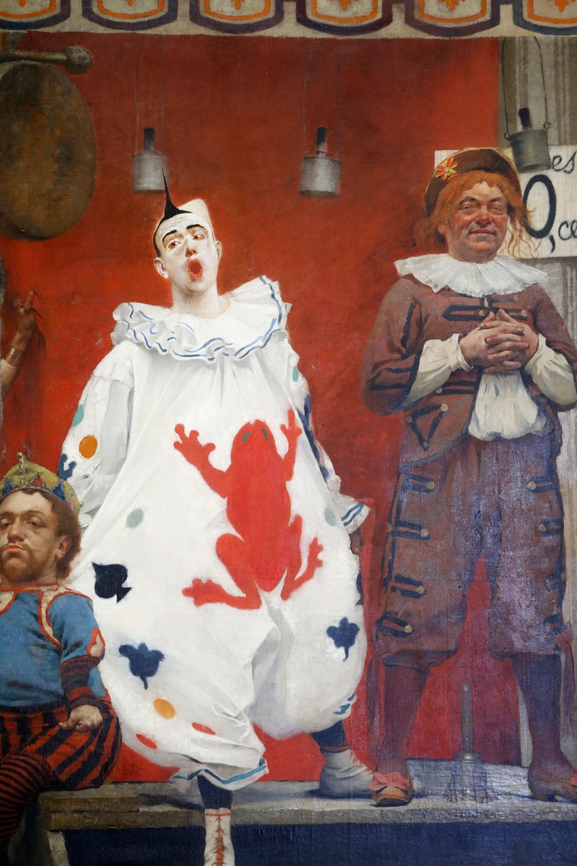 Les acrobates (détail), 1888 - Fernand de Cordova Pelez