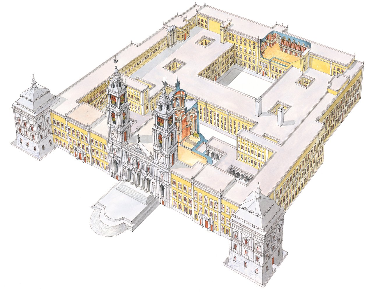 Palais National de Mafra. Lisbonne, Portugal - Fernando Aznar Cenamor