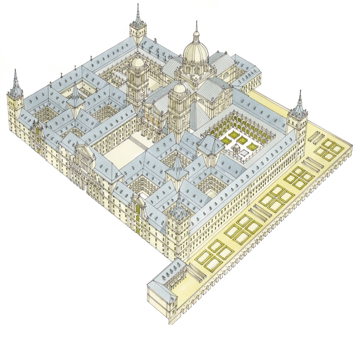 Monastère de San Lorenzo El Real de El Escorial. Espagne - Fernando Aznar Cenamor