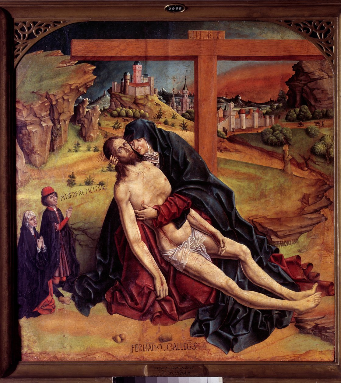 Vierge de Pitié (Pietà) - Fernando Gallego